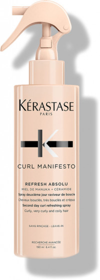 Kerastase Curl Manifesto Refresh Absolu - Незмивний освіжаючий спрей-вуаль для кучерявого волосся