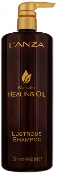 L'anza Keratin Healing Oil Lustrous Shampoo - Шампунь для блиску волосся
