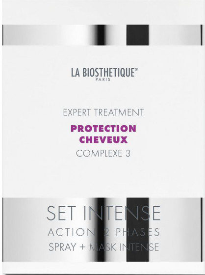 La Biosthetique Protection Cheveux Complexe 3 Set Intense Action 2 Phases - Набір для відновлення структури волосся