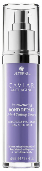 Alterna Caviar Anti-Aging Restructuring Bond Repair 3-in-1 Sealing Serum - Відновлююча реконструююча сироватка 3 в 1 з екстрактом чорної ікри