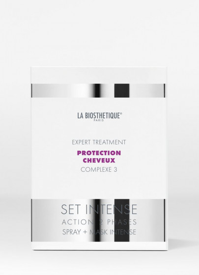 La Biosthetique Protection Cheveux Complexe 3 Set Intense Action 2 Phases - Набір для відновлення структури волосся - 1