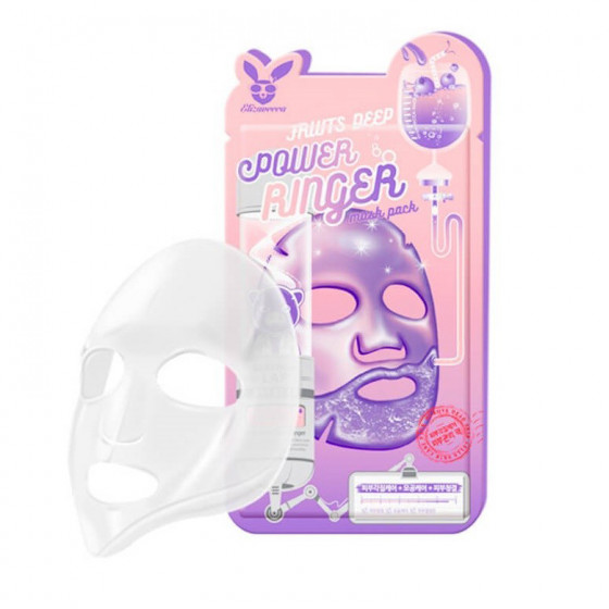 Elizavecca Fruits Deep Power Ringer Mask Pack - Тканинна маска з екстрактами фруктів - 1