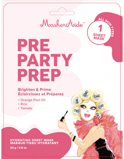 MaskerAide Pre Party Prep - Антистрес маска для обличчя