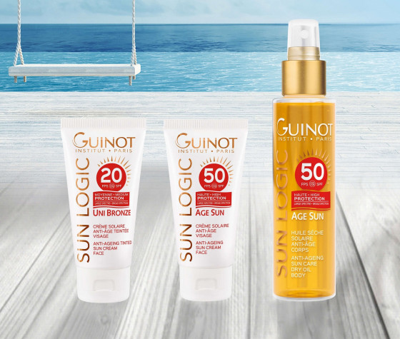 Guinot Age Sun Anti-Ageing Sun Cream Face SPF50 - Антивіковий крем від сонця для обличчя - 2