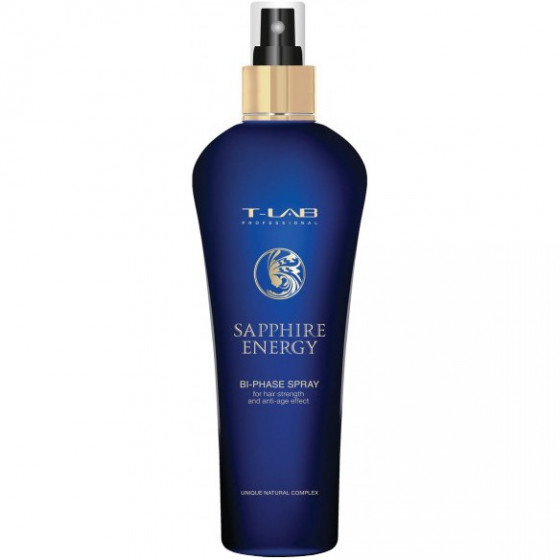 T-LAB Professional Sapphire Energy Bi-phase Spray - Двофазний антивікової спрей для сили волосся