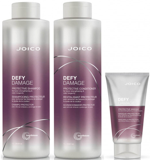 Joico Defy Damage Protective Conditioner - Захисний кондиціонер для зміцнення дисульфідних зв'язків і стійкості кольору - 2