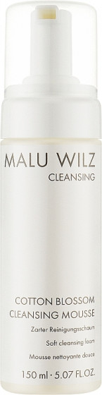 Malu Wilz Cotton Blossom Cleansing Mousse - Мус для вмивання з квітами бавовни