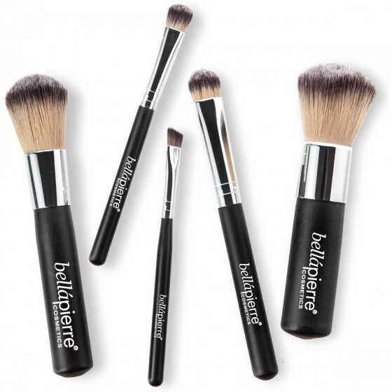 Bellapierre Brush Travel Set - Набір з 5 пензлів для макіяжу - 2