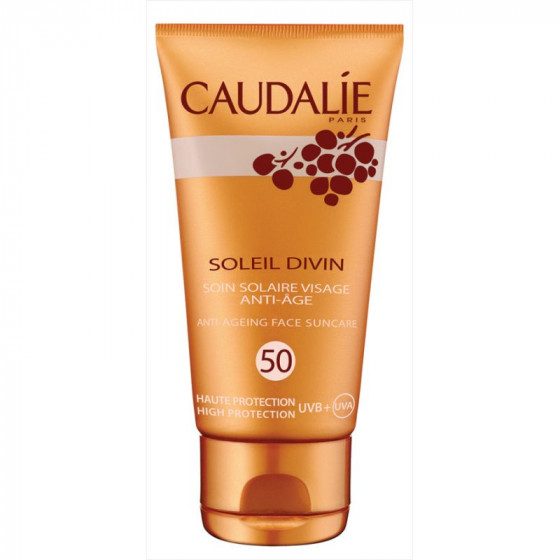 Caudalie Soleil Divin Anti-Ageing Face Suncare - Сонцезахисний антивіковий крем для обличчя SPF 50 - 1