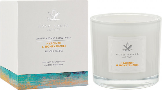 Acca Kappa Hyacinth & Honeysuckle Scented Candle - Ароматична свічка "Гіацинт і жимолість" - 1