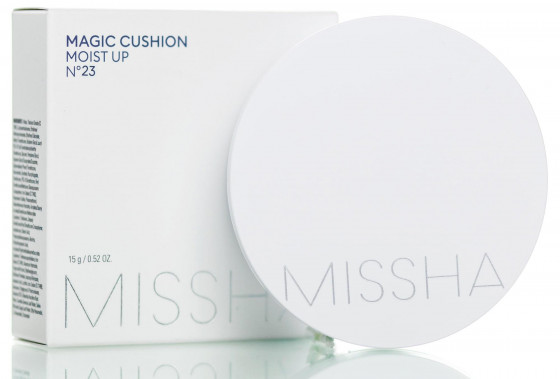Missha Cushion Moist Up SPF50+/PA+++ - Зволожуючий тональний кушон для обличчя - 1