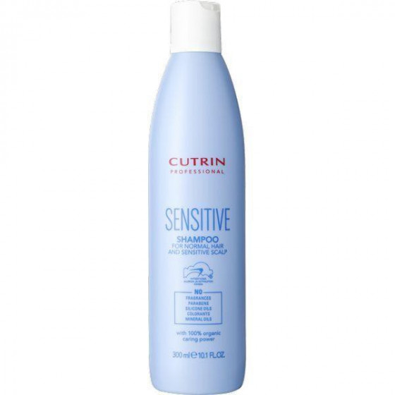 Cutrin Sensitive Shampoo Normal Hair - Шампунь для нормального волосся і чутливої ​​шкіри голови