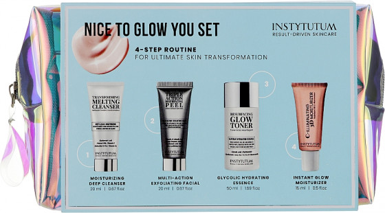 Instytutum Nice To Glow You Set - Набір мініатюр для сяйва шкіри - 1