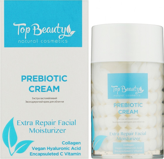 Top Beauty Prebiotic Cream - Зволожуючий крем для обличчя з пребіотиком - 1