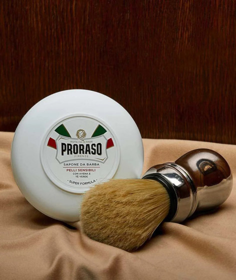 Proraso White Line Shaving Soap - Мило для гоління для чутливої ​​шкіри - 3