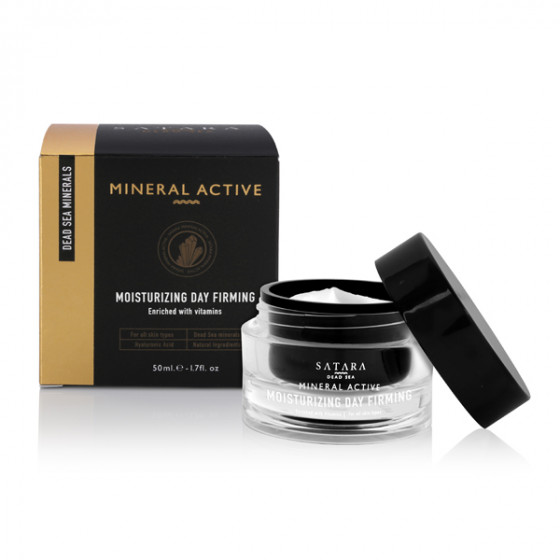 Satara Mineral Active Moisturizing Day Firming - Денний мінеральний крем - 2