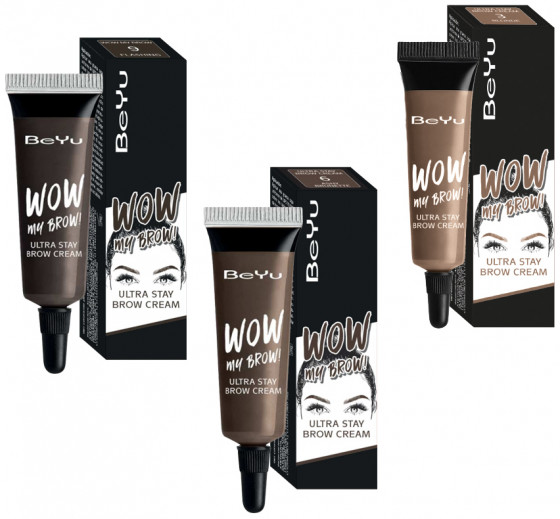 BeYu Wow My Brow Ultra Stay Brow Cream - Рідка підводка для брів - 2