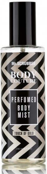 Mr.Scrubber Body Couture Perfume Body Mist "Touch Of Gold" - Міст для тіла