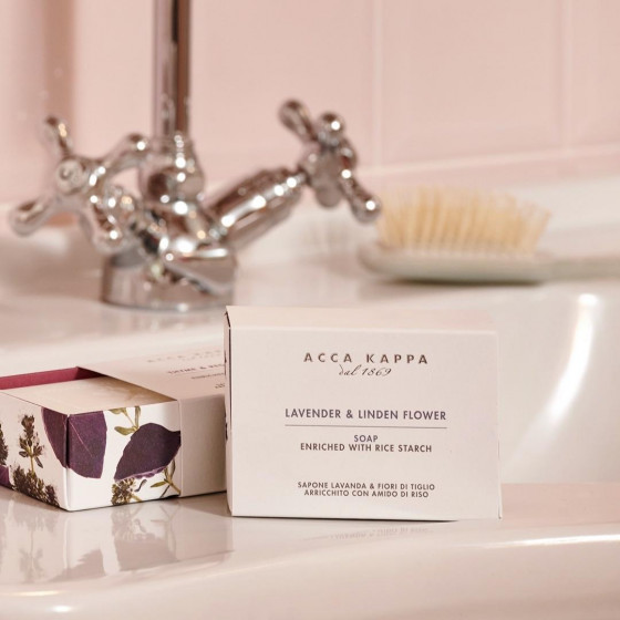 Acca Kappa Lavender & Linden Flower Soap - Мило "Лаванда та липовий колір" - 2