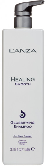 L'anza Healing Smooth Glossifying Shampoo - Розгладжуючий шампунь для блиску волосся