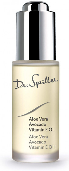 Dr. Spiller Special Aloe Vera Avocado Vitamin E Oil - Масло з екстрактами алое вера, авокадо і вітаміном Е