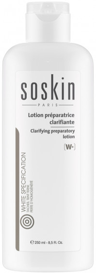 Soskin Clarifying Preparatory Lotion - Освітлюючий підготовлюючий тонік-ексфоліант