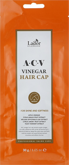 La'dor ACV Vinegar Hair Cap - Маска-шапочка для волосся з яблучним оцтом