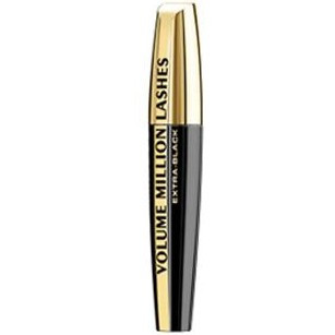 L'Oreal Volume Million Lashes Extra-Black - Туш з ефектом об'єму мільйона вій, ультра-чорна