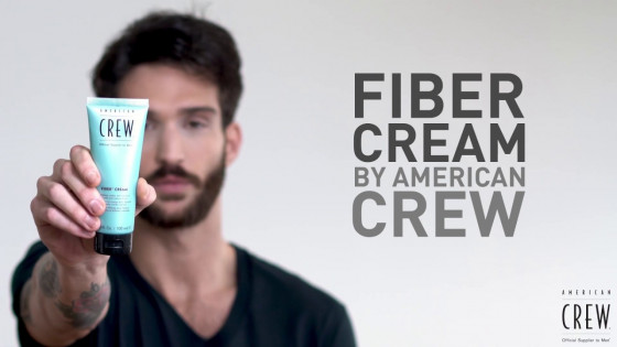 American Crew Fiber Cream - Крем середньої фіксації - 1