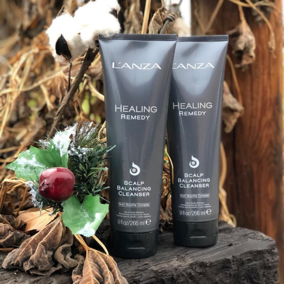 L'anza Healing Remedy Scalp Balancing Cleanser - Балансуючий очищующий шампунь для шкіри голови і волосся - 4