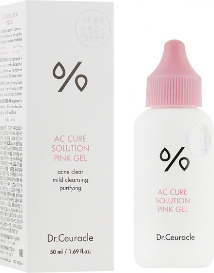 Dr.Ceuracle АC Сure Solution Pink Gel - Гель для вмивання для проблемної шкіри - 1