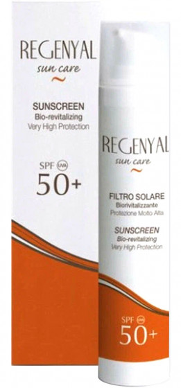 Sweet Skin System Regenyal Filtro Solare SPF 50+ - Сонцезахисний крем c вираженою регенеруючою і зволожуючою дією з захистом SPF 50+