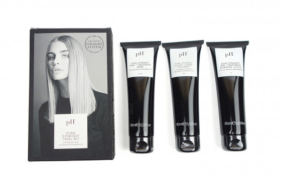 pH Laboratories Pure Straight Trial Kit - Набір для випрямлення волосся