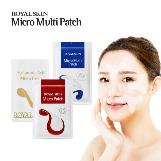 Royal Skin Micro Patch - Гіалуронові мезо-патчі з мікроголками - 2