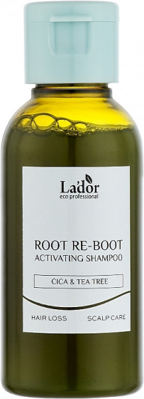 La'dor Root Re-Boot Activating Shampoo Cica & Tea Tree - Шампунь для жирної шкіри голови