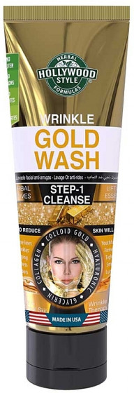 Hollywood Style Wrinkle Gold Wash - Гель для вмивання із золотом