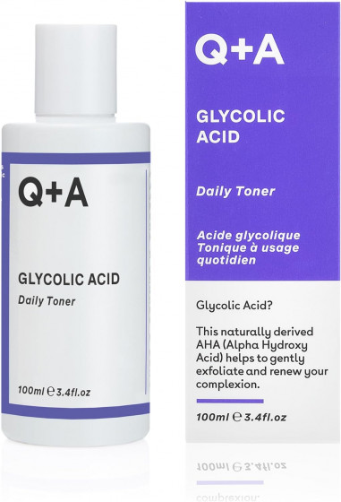 Q+A Glycolic Acid Daily Toner - Щоденний тонер для обличчя з гліколевою кислотою - 4