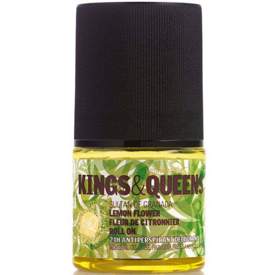 Kings & Queens Sultan of Granada Lemon Flower Roll-on Deodorant - Дезодорант Султан Гранади квіти лимона