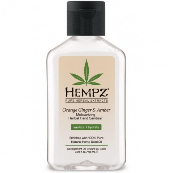 Hempz Moisturizing Herbal Hand Sanitizer 250 мл - Що зволожує рослинний Санитайзер для рук