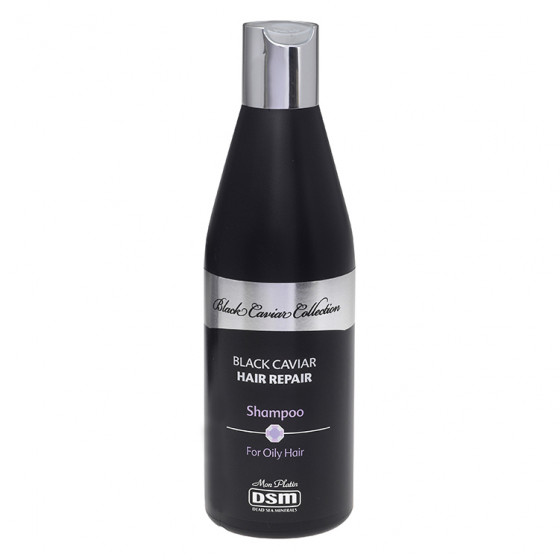 Mon Platin DSM Black Caviar Hair Repair Shampoo For Oily Hair - Поновлюючий шампунь для жирного волосся з екстрактом чорної ікри