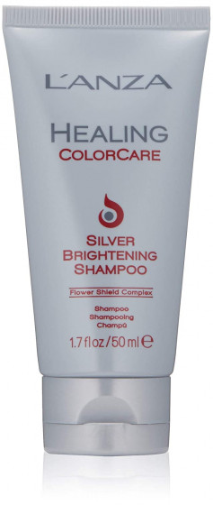 L'anza Healing Color Care Silver Brightening Shampoo - Сріблястий шампунь для усунення жовтизни волосся