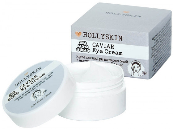 Hollyskin Caviar Eye Cream - Крем для шкіри навколо очей з чорною ікрою