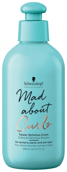 Schwarzkopf Professional Mad About Curls Twister Definition Cream - Живильний крем для укладання кучерявого волосся