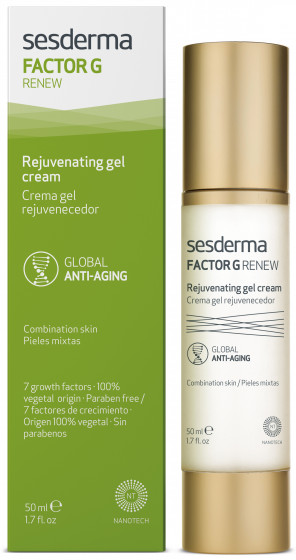 Sesderma Factor G Facial Cream Gel Rejuvenating - Омолоджуючий крем-гель для обличчя - 2