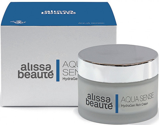 Alissa Beaute Aqua Sense HydraGen Rich Cream - Насичений крем для обличчя