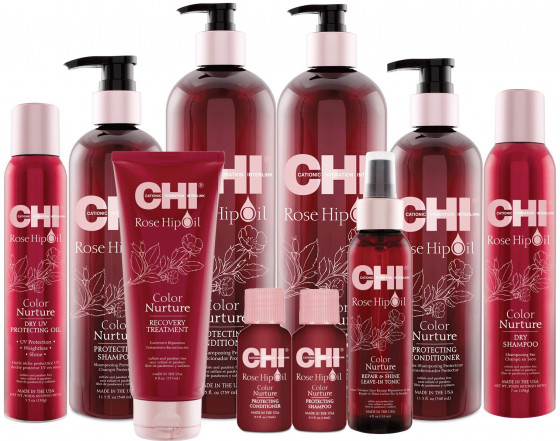 CHI Rose Hip Oil Color Nurture Protecting Conditioner - Захисний кондиціонер із олією шипшини - 2