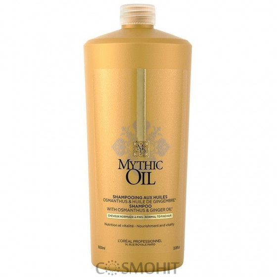 L’Oreal Professionnel Mythic Oil Shampoo Normal To Fine Hair - Шампунь для нормального та тонкого волосся