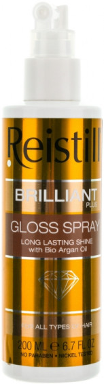 Reistill Brilliant Plus Spray - Спрей для сяйва волосся з олією аргани