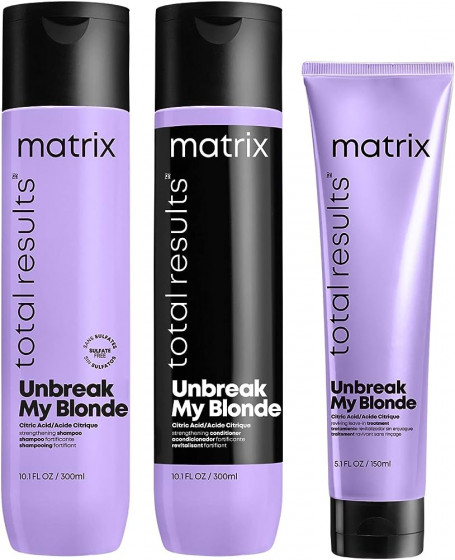 Matrix Total Results Unbreak My Blonde Shampoo - Шампунь для зміцнення волосся - 2