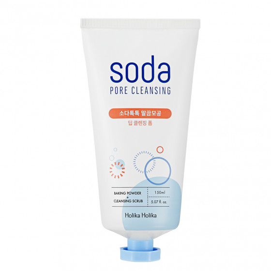 Holika Holika Soda Tok Tok Clean Pore Deep Cleansing Foam - Пінка для глибокого очищення обличчя